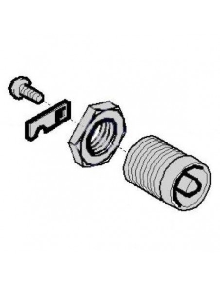 Serrure De Capot Moteur FAST FT94161 - Compatible Renault Master II, Opel Movano A - Côté Avant