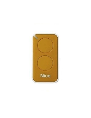 Télécommande jaune INTI2Y, 2 canaux, 433.92 MHz