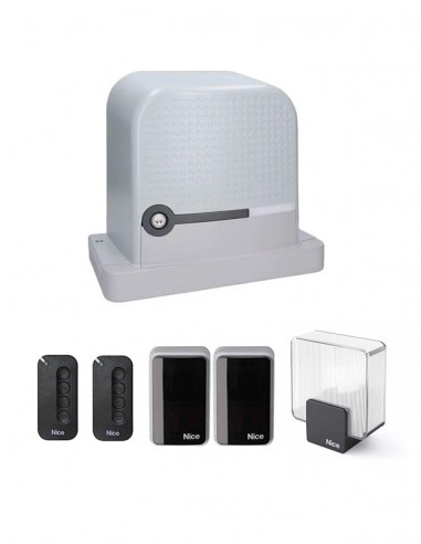 Kit Motorisation NICE ROBUS 400 RBS en 24V portail coulissant